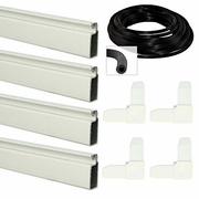 Wrs WRS Window Screen Frame Kit-5/163/436 087-02WHT-36-KIT